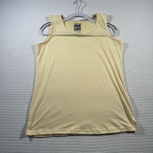 MUCK LUKS Women’s Yellow Sleeveless Tank Top Casual Lightweight Shirt